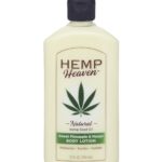 Hemp Heaven Moisturizing Body Lotion Sweet Pineapple & Mango Scent made with Natural Hemp Seed Oil For Men & Women, 12 oz.