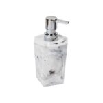 Maison Sucasa Soap Dish, Bar Soap Holder, Shower Soap, Soap Tray, Soap Saver, Bathroom, Kitchen, Marble Design, Plastic, White